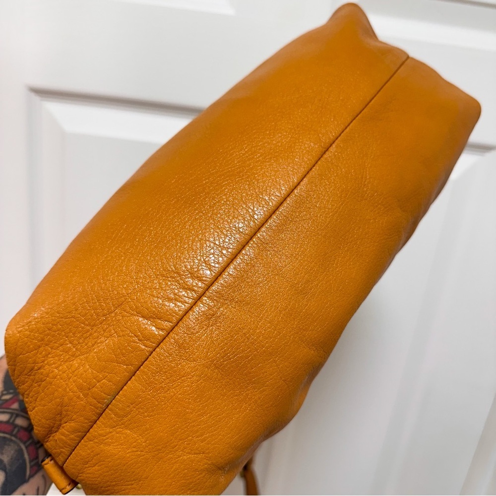 Coach Christie Hobo Camel Mustard Brown Leather - Picture 6 of 14